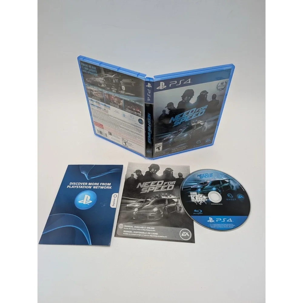 Need for Speed PS4 PlayStation 4 Complete Clean Copy